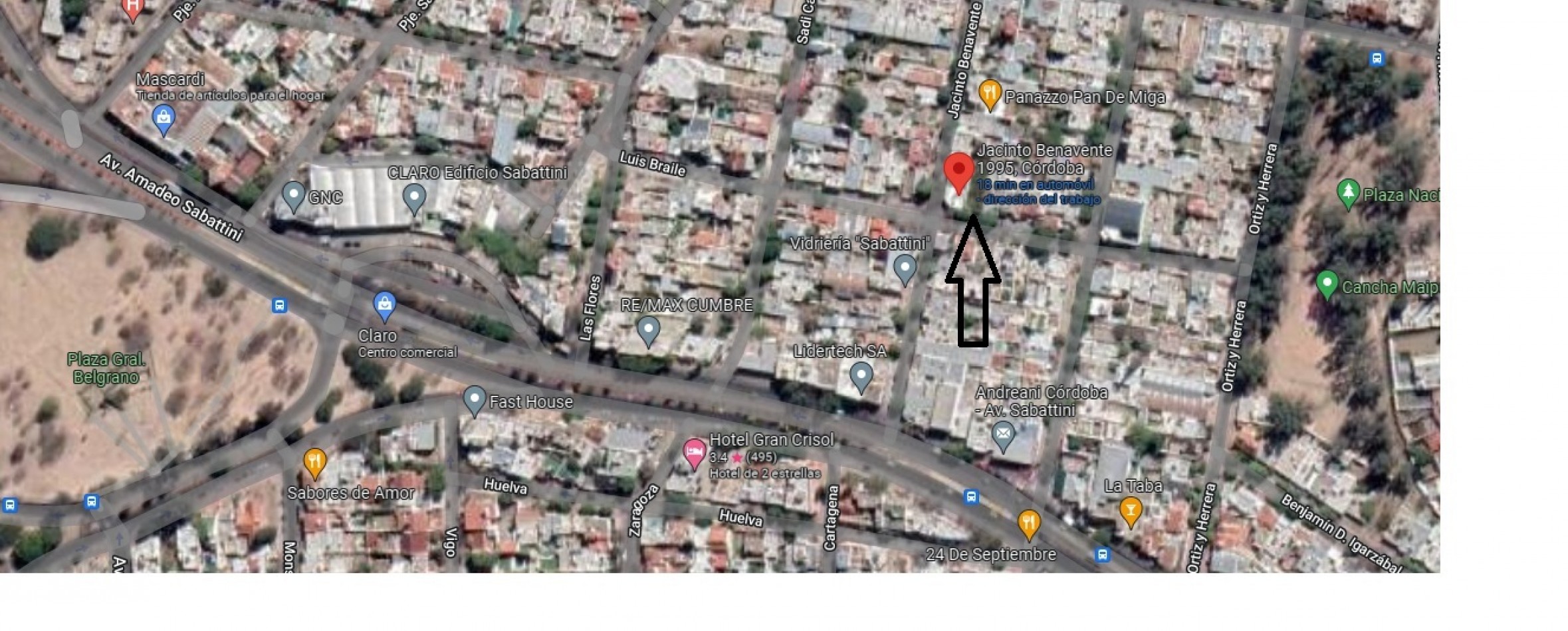 Barrio Crisol Norte vendo galpon deposito esquina zona Av. Sabattini