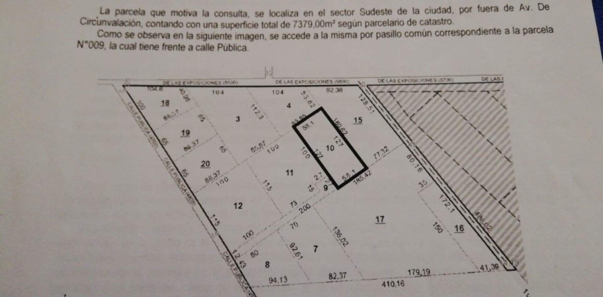 Terreno venta Cno Interfabricas zona Ferreyra Ruta 9