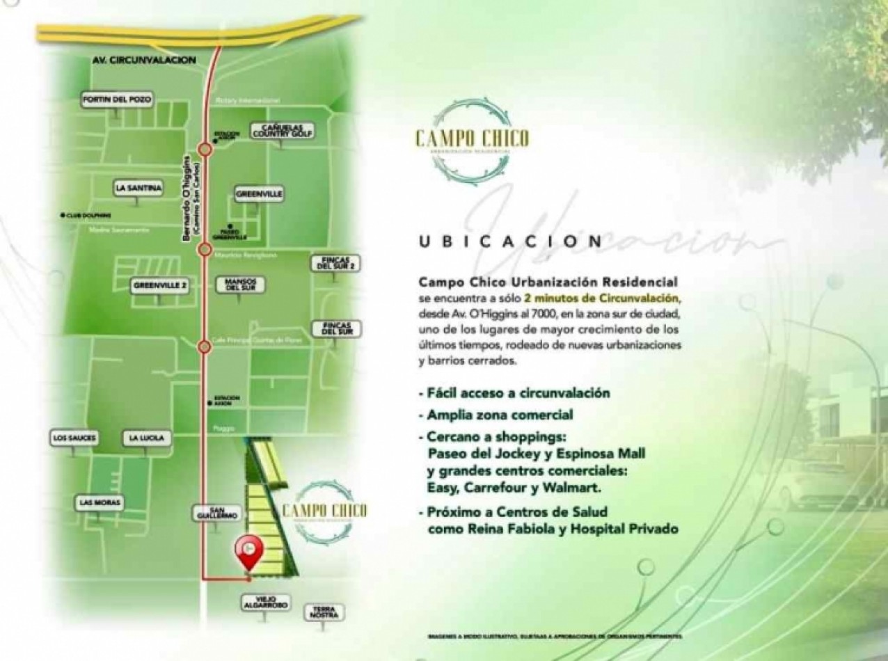 Campo Chico Terreno venta Apto duplex Zona Sur
