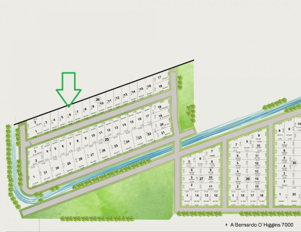 Campo Chico Terreno venta Apto duplex Zona Sur