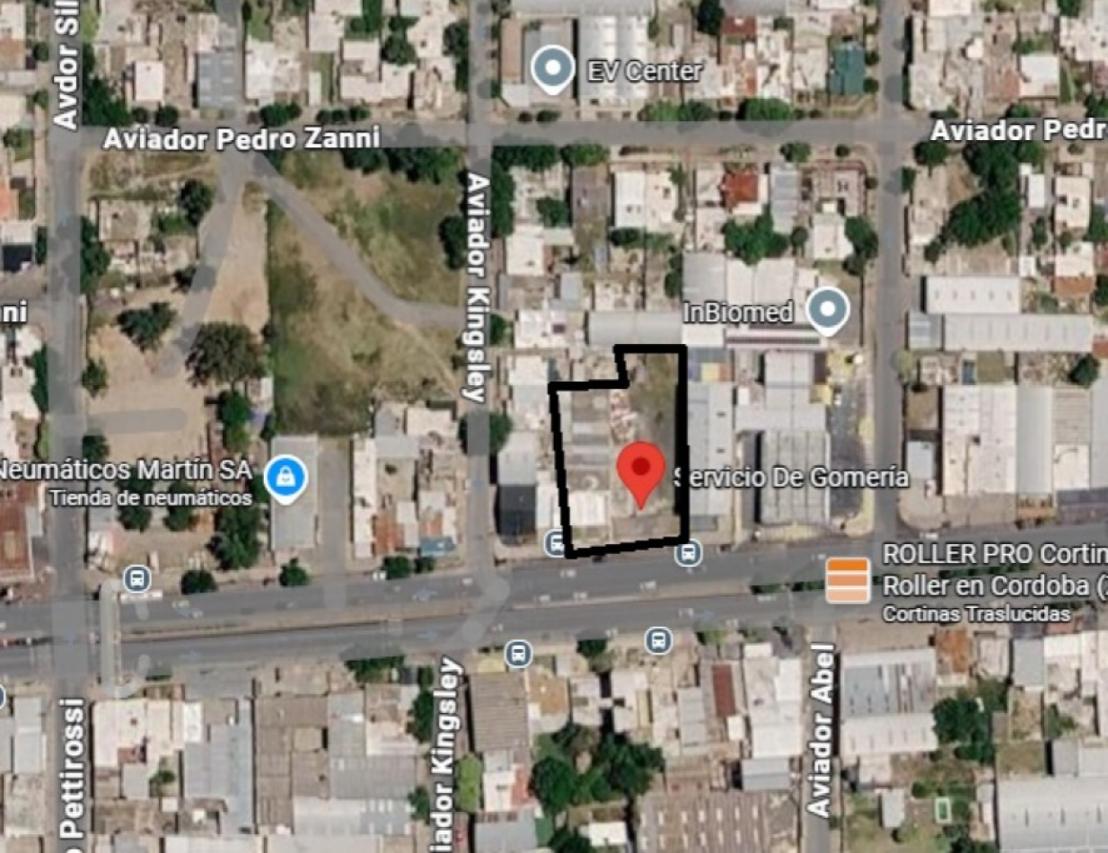 Alquiler Terreno baldio 1.000 m2 Av. Fuerza Aerea 4500