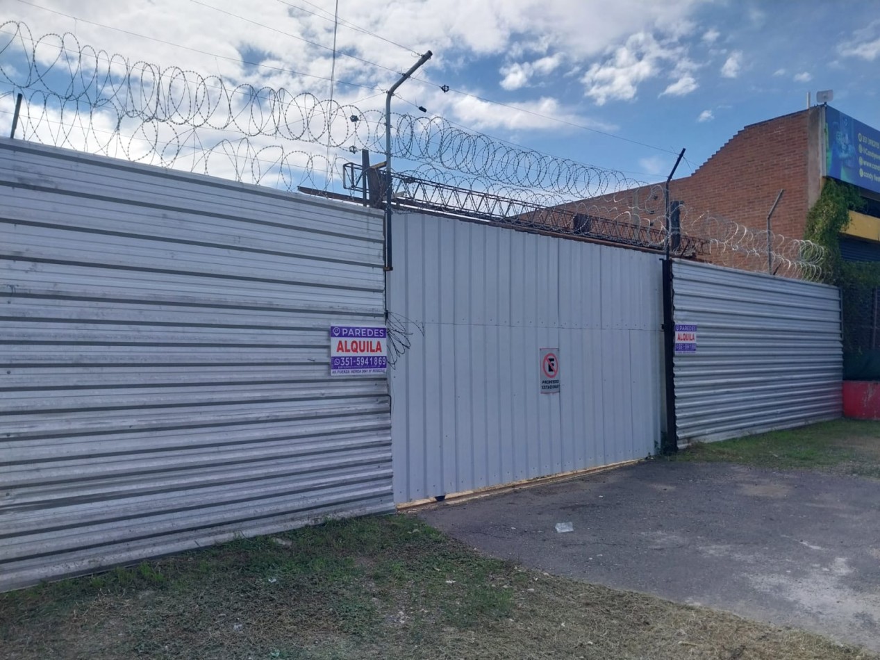 Alquiler Terreno baldio 1.000 m2 Av. Fuerza Aerea 4500