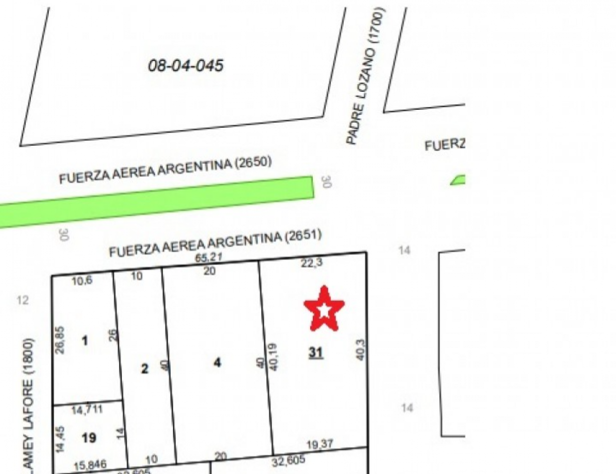Alquiler Terreno 840m2 Av. Fuerza Aerea y Padre Lozano ideal Concesionarias Fast Food  