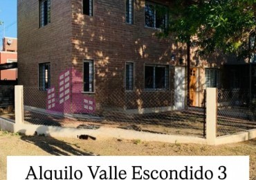 Valle Escondido Alquiler a metros de Gandhi 3 dor 2 baños